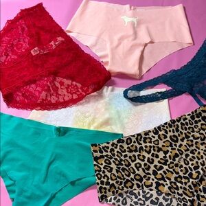 Colorful Women's Panty Set
